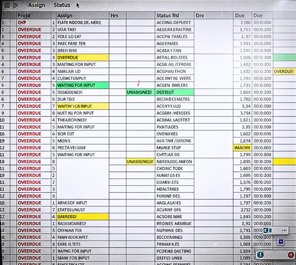 Messy Spreadsheet Workflow