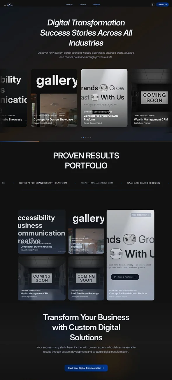 Portfolio Dark Mode