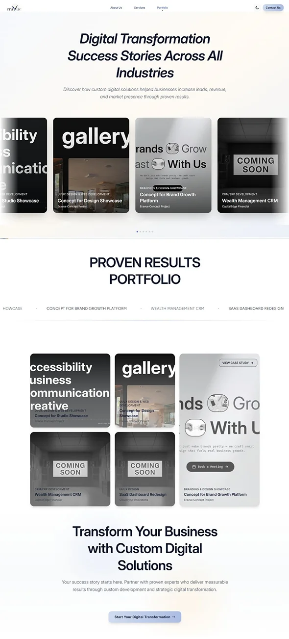Portfolio Light Mode
