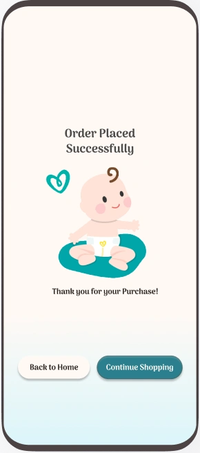 Order Confirmation Screen